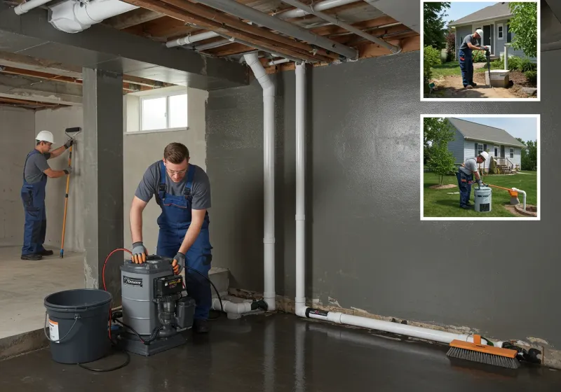 Basement Waterproofing and Flood Prevention process in Shadeland, IN